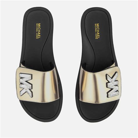 michael kors alexis slide|michael kors slides on sale.